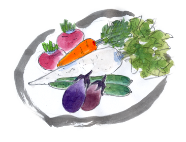 野菜の絵